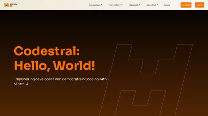 Codestral — бесплатная нейросеть для разработки программного обеспечения, , модели LLM.