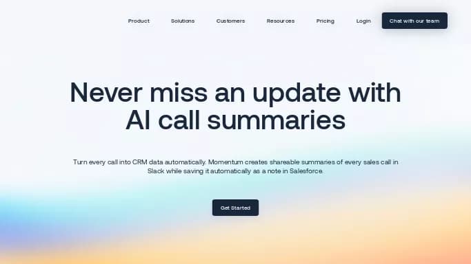 Momentum — платная нейросеть для маркетинга, для помощи в автоматизации. Бесплатная версия с ограниченным функционалом, есть платные тарифы.