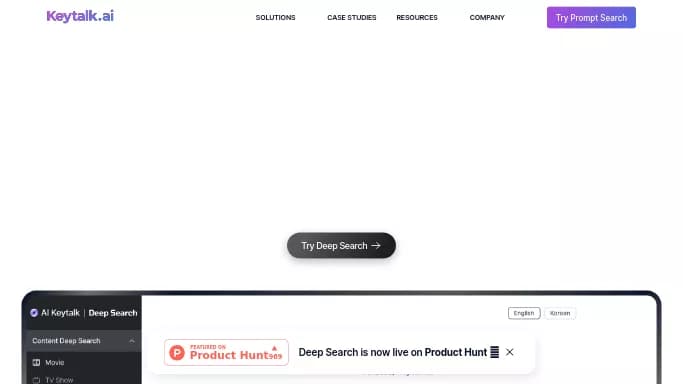 Movie Deep Search — бесплатная нейросеть для повышения продуктивности.
