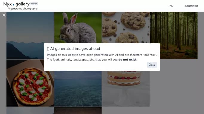 Nyx — бесплатная нейросеть для поиска.