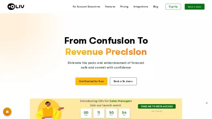 Oliv AI — бесплатная нейросеть для маркетинга, — чат-бот. Бесплатная версия с ограниченным функционалом, есть платные тарифы.