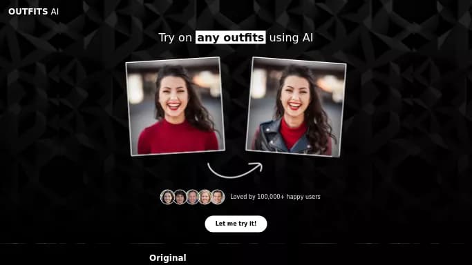 Outfits AI — бесплатная нейросеть для развлечений, для стиля и моды. Бесплатная версия с ограниченным функционалом, есть платные тарифы.