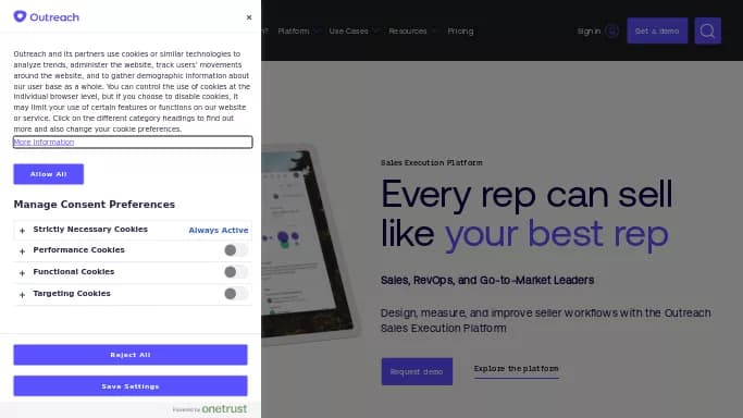 Outreach — платная нейросеть для маркетинга, для помощи в автоматизации.