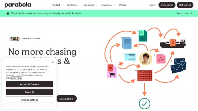 Parabola — бесплатная нейросеть для маркетинга, для помощи в автоматизации, для no Code/Low Code разработки. Бесплатная версия с ограниченным функционалом, есть платные тарифы.