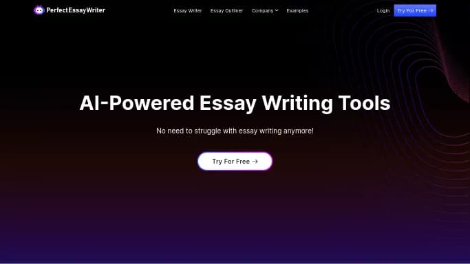 PerfectEssayWriter AI — бесплатная нейросеть для помощи в образовании, для написания текста. Бесплатная версия с ограниченным функционалом, есть платные тарифы.