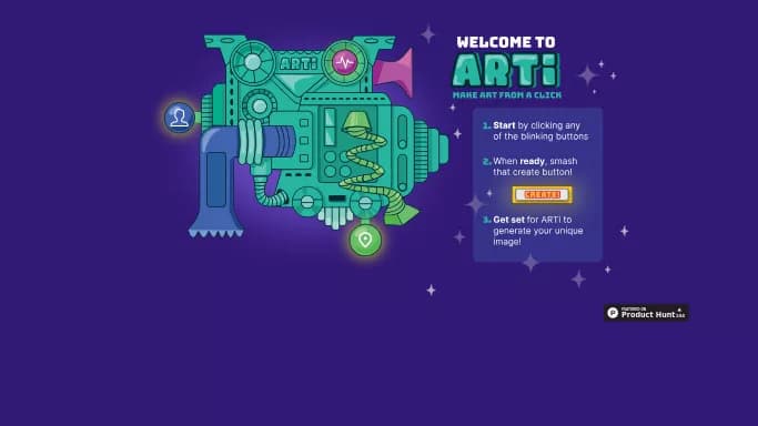 PlayArti — бесплатная нейросеть для создания изображений.