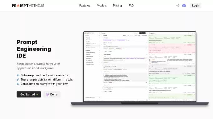 Promptmetheus — бесплатная нейросеть для генерации промптов.