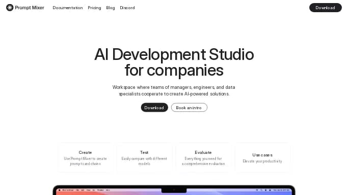 Prompt Mixer — бесплатная нейросеть для генерации промптов.