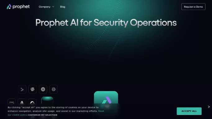Prophet Security — платная нейросеть , автономные ИИ (AGI), для помощи в автоматизации, для маркетинга.