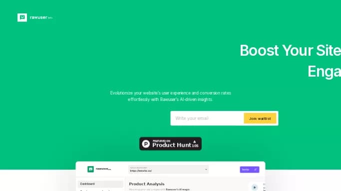 Rawuser — платная нейросеть для маркетинга.