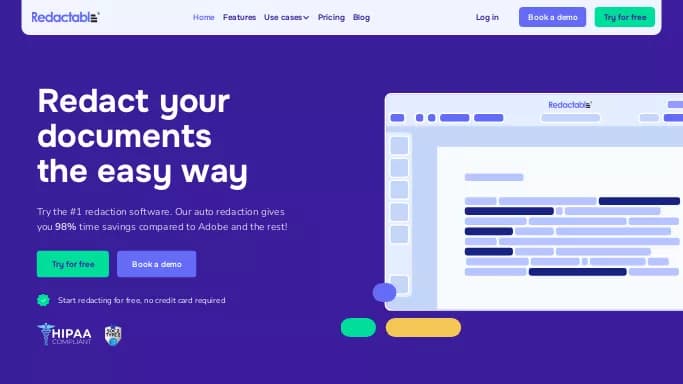 Redactable — платная нейросеть в области права, для работы с финансами, в сфере недвижимости и архитектуры. Бесплатная версия с ограниченным функционалом, есть платные тарифы.
