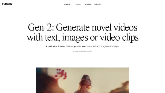 Gen-2 by Runway — платная нейросеть для создания видео, для создания изображений, для дизайна.