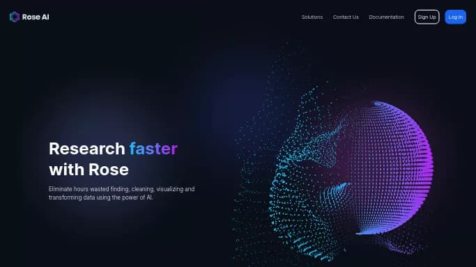 Rose AI — платная нейросеть для анализа данных, для работы с финансами. Бесплатная версия с ограниченным функционалом, есть платные тарифы.