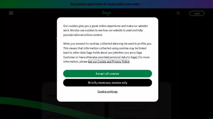 Sage AI — платная нейросеть для работы с финансами.