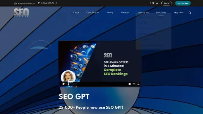 SEO GPT — бесплатная нейросеть для копирайтинга, для маркетинга.