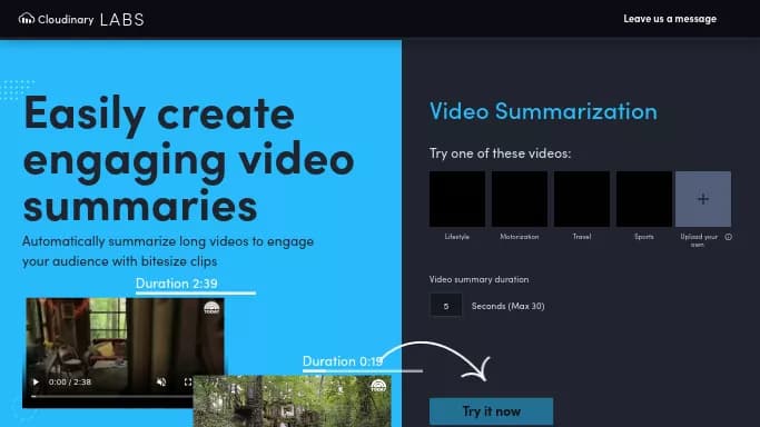 Video Summarization — бесплатная нейросеть для суммаризации текста, для повышения продуктивности, для помощи в образовании, для редактирования видео.