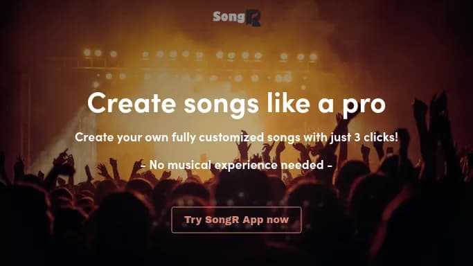 SongR — бесплатная нейросеть для создания музыки.