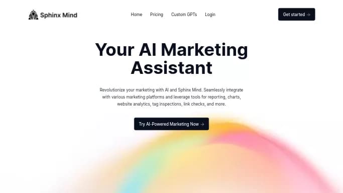 Sphinx Mind — платная нейросеть для маркетинга. Бесплатная версия с ограниченным функционалом, есть платные тарифы.