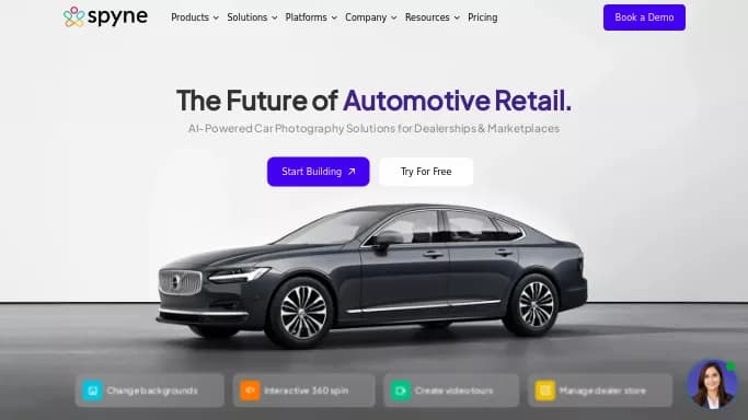 Spyne — платная нейросеть для редактирования изображений. Бесплатная версия с ограниченным функционалом, есть платные тарифы.