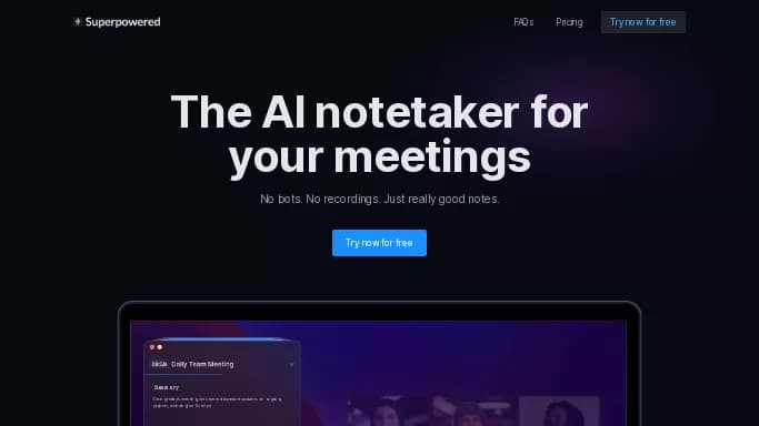 Superpowered — бесплатная нейросеть для маркетинга. Бесплатная версия с ограниченным функционалом, есть платные тарифы.