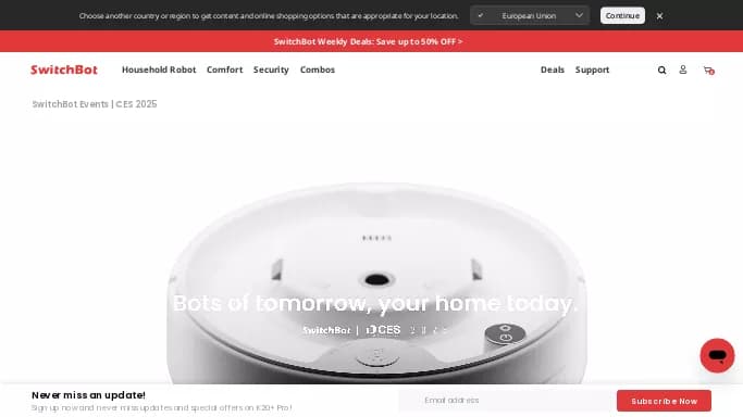 SwitchBot K20+ Pro — платная нейросеть в робототехнике и различных устройствах. Бесплатная версия с ограниченным функционалом, есть платные тарифы.