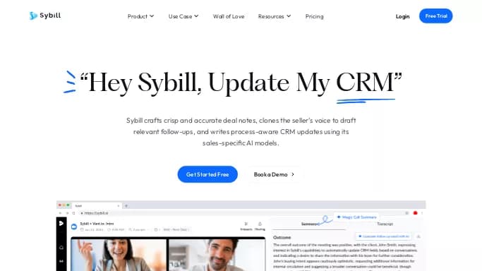 Sybill — платная нейросеть для маркетинга. Бесплатная версия с ограниченным функционалом, есть платные тарифы.