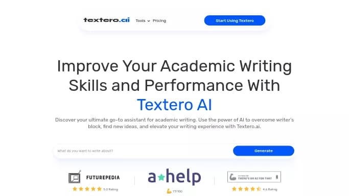 Textero AI — бесплатная нейросеть для помощи в образовании, для написания текста, для копирайтинга.