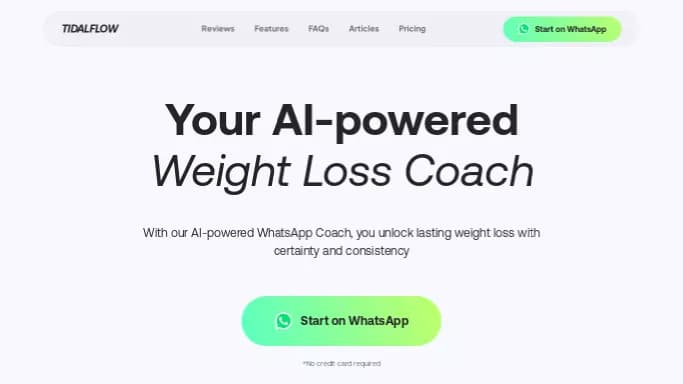 Tidalflow — бесплатная нейросеть — полезные ИИ, для повышения продуктивности. Бесплатная версия с ограниченным функционалом, есть платные тарифы.