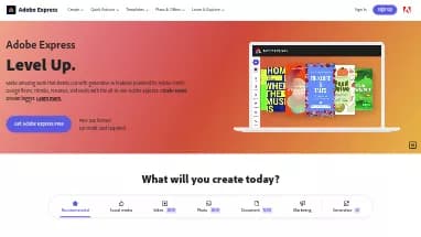 Нейросеть Adobe Express - Дизайн