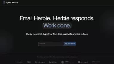 Нейросеть Agent Herbie - Наука и исследования,Автономные ИИ,E-mail