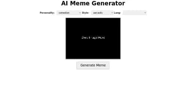 Нейросеть AI Meme - Развлечения