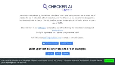 Нейросеть AICheatCheck - Определение ИИ,Копирайтинг,Образование