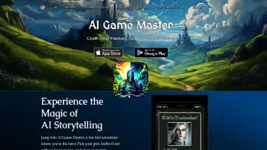 Нейросеть AI Game Master - Игры