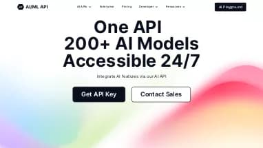 Нейросеть AIML API - Разработка ПО,Модель LLM