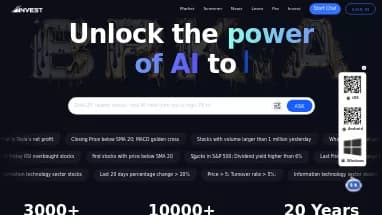 Нейросеть AInvest - Финансы