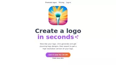 Нейросеть AppLogoCreater - Генерация логотипа