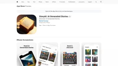 Нейросеть StoryAI - Сторителлинг