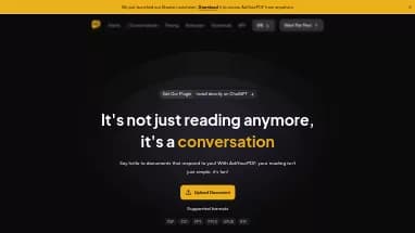 Нейросеть AskYourPDF - Маркетинг,Образование,Таблицы и PDF