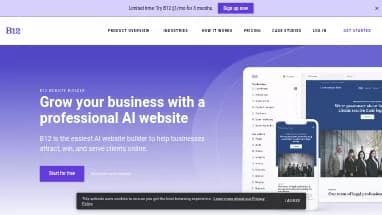 Нейросеть B12.io - No Code/Low Code,Дизайн