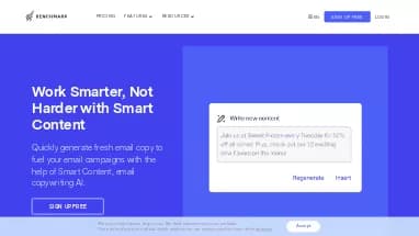 Нейросеть Benchmarkemail - E-mail