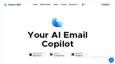 Нейросеть Canary Mail - E-mail