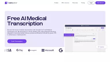 Нейросеть Carepatron - Здоровье,Транскрибация аудио и видео,Продуктивность,Образование,Автоматизация