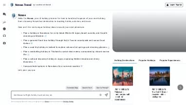 Нейросеть Novae.Travel - Путешествия
