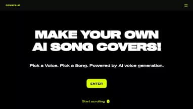Нейросеть Covers AI - Редактирование аудио,Музыка