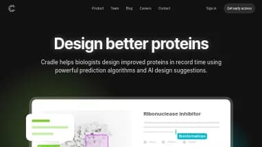 Нейросеть Cradle - Здоровье,Наука и исследования