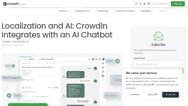 Нейросеть Crowdin AI - Перевод