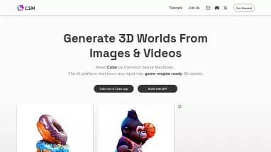 Нейросеть CSM - 3D и анимация,Разработка ПО