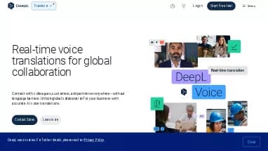 Нейросеть DeepL Voice - Маркетинг,Перевод