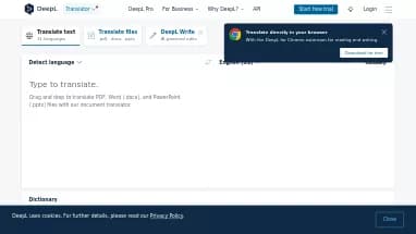 Нейросеть Deepl - Полезные ИИ,Образование,Перевод