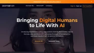 Нейросеть DeepMotion - 3D и анимация